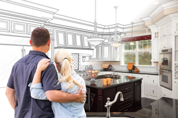 Professional Open Concept Kitchen technician working in Hanover, MD